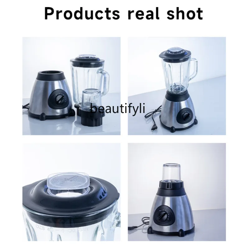 벽 차단기 가정용 연삭 더블 컵 주스 믹서 두유 요리 기계
