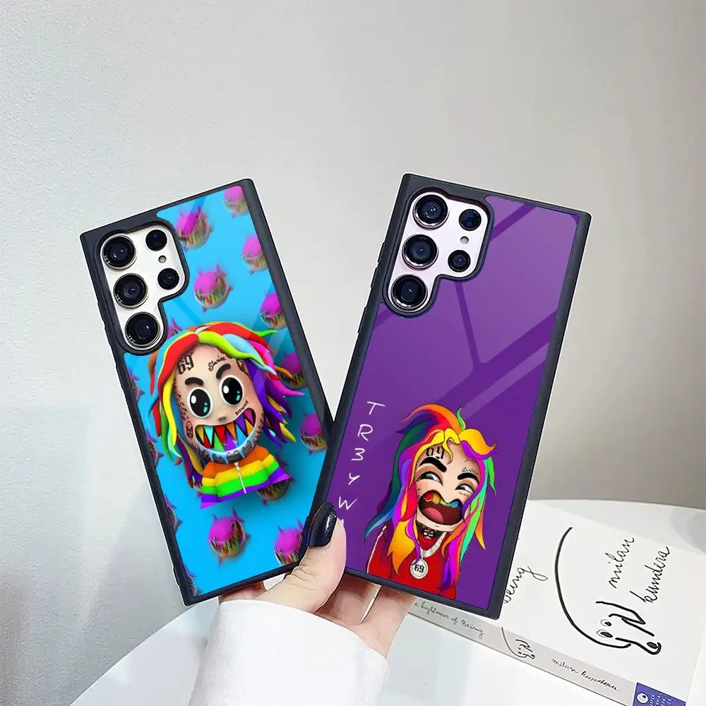 6ix9ine Tekashi69 Rapper Phone Case For Samsung Galaxy S26 S25 S24 S23 S22 S21 S20 FE Edge Pro Plus Ultra PC+TPU Cover