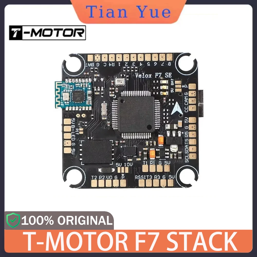 

T-MOTOR F7 Stack Combo Velox F7 SE FC + V50A SE 6S ESC для FPV Freestyle Long Range Drone Стабильная выходная мощность