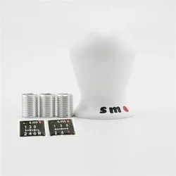 New Racing for nismo  Car Gear Shift Knob Manual Sport Car Flat Style Shift Knob Anodized Aluminum Racing car shift head