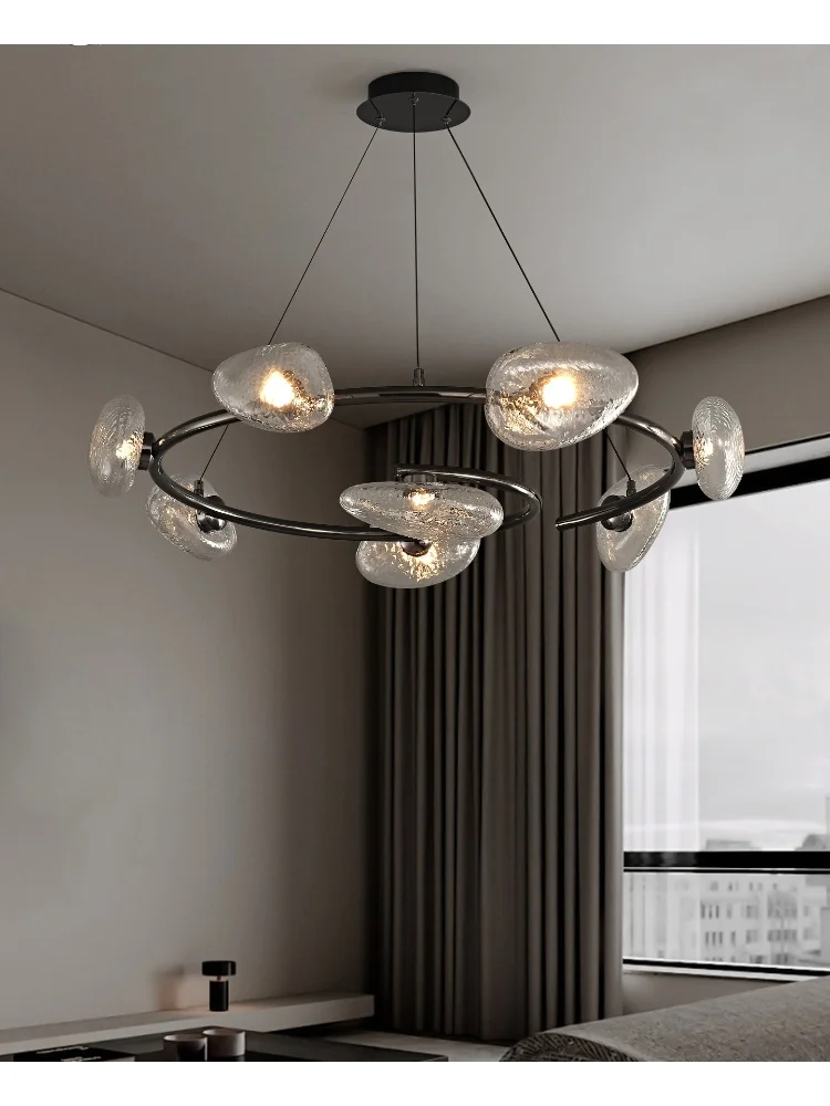 Lampu gantung ruang tamu gaya Italia, nuansa mewah nan elegan, pencahayaan kamar tidur yang simpel dan personal, lampu ruang makan dan ruang belajar.