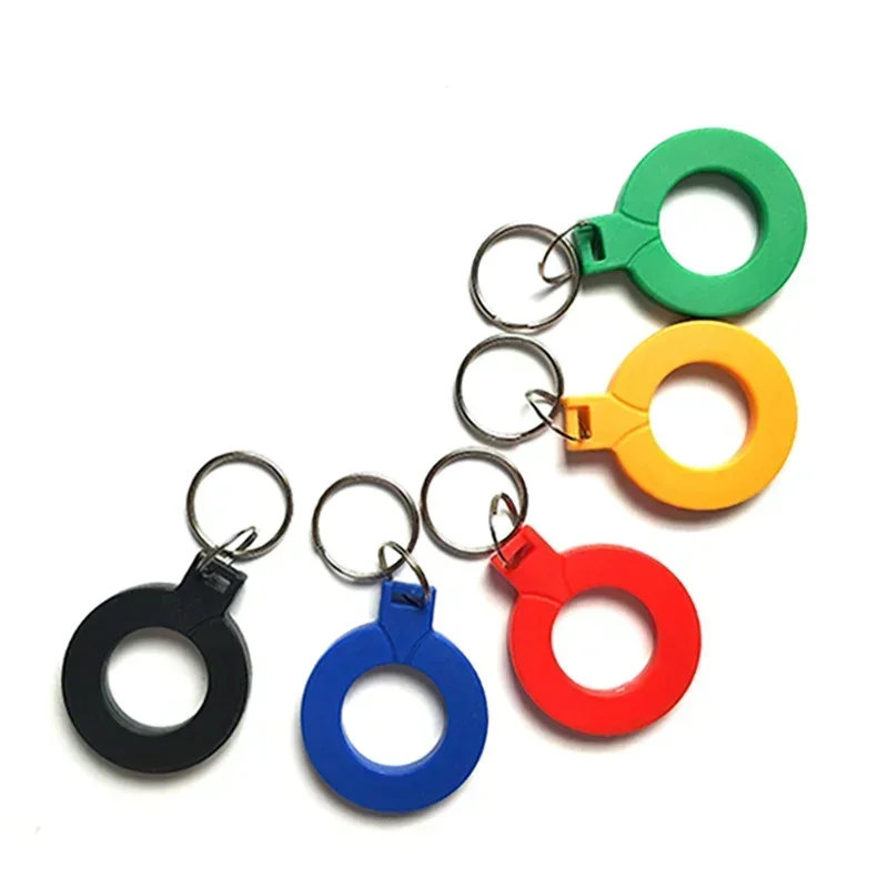 5/10pc UID Rewritable RFID Key Fob 13.56MHz Keychain RFID Ring Tag NFC 1K S50 Duplicator Copy Token ISO 14443A Sector 0 Writable