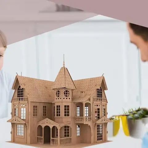 8 best sales गुड़िया घर की लकड़ी - №1