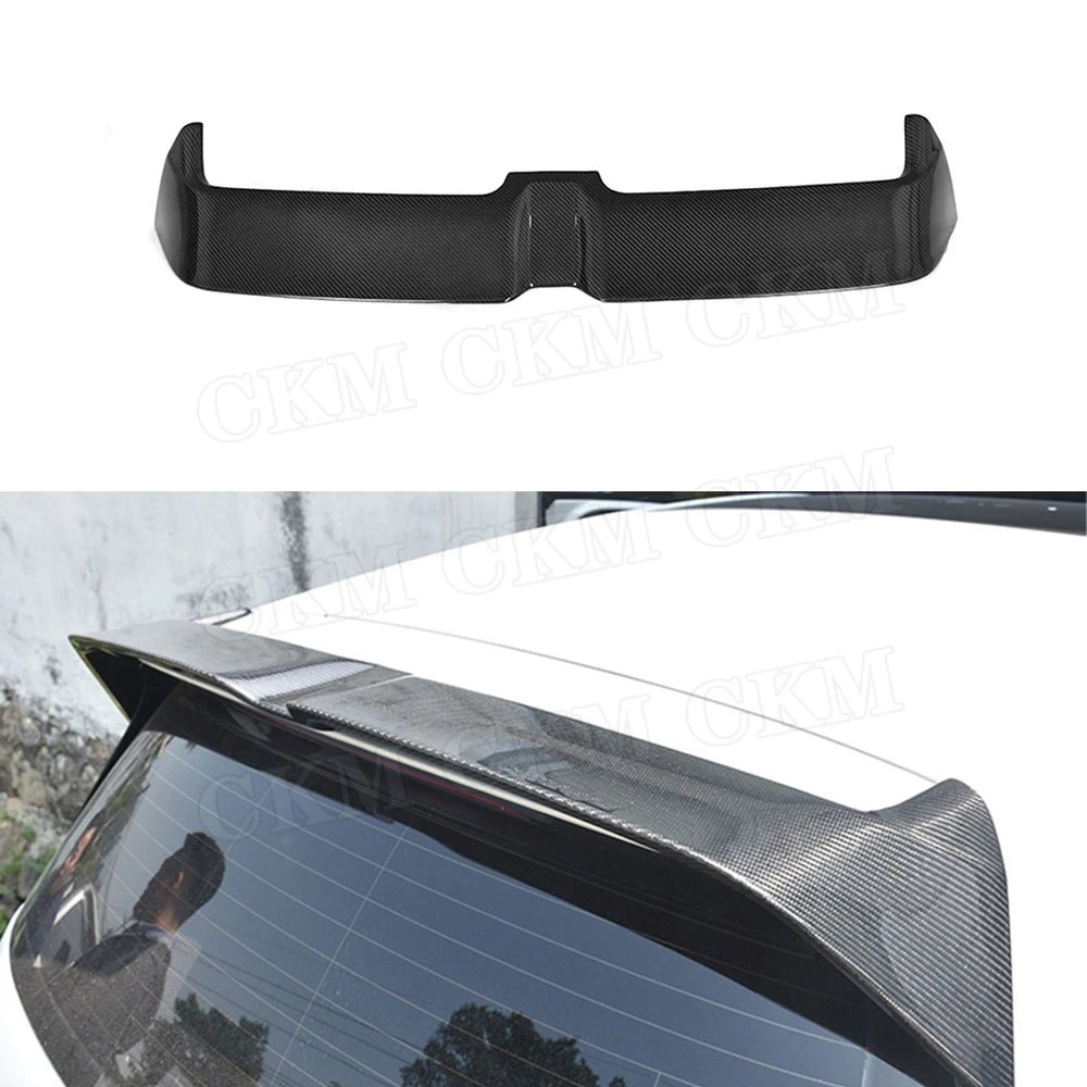 

For Golf MK7 Carbon Fiber Rear Roof Spoiler Trunk Trim Wings for Volkswagen VW Golf 7 VII MK7 7.5 GTI R 2014-2020 O Style