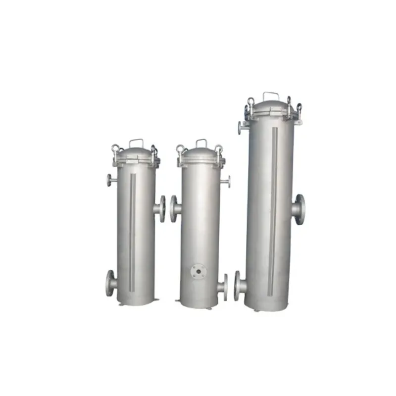 PVC Filter Housing White & Black 500-1000L/Hour For Home Farm Restaurant Construction Water Filtration Equipment