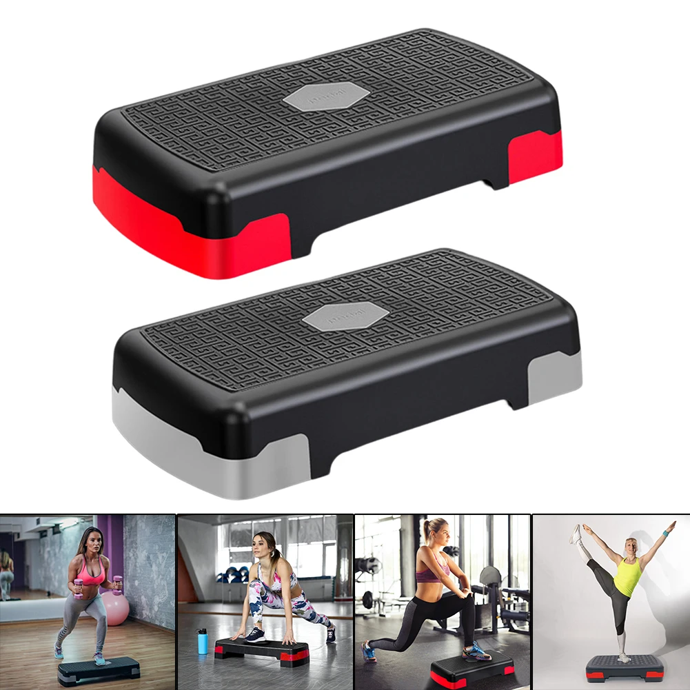 Cardio Pedal Exerciser Mini Body Building Stepper Adjustable Non-slip Stable 200KG Load-bearing Home Training Equipment