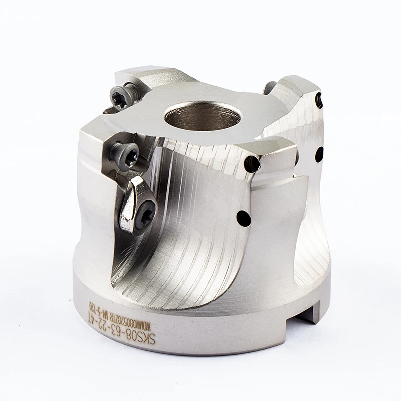 Imagem -05 - Moinho Alto Sks da Cara da Alimentação50224 63-22-4t 80-27-5t Inseriu o Cortador do Ombro Facemill 50 mm 63 mm 80 mm para Wdmw080520 o