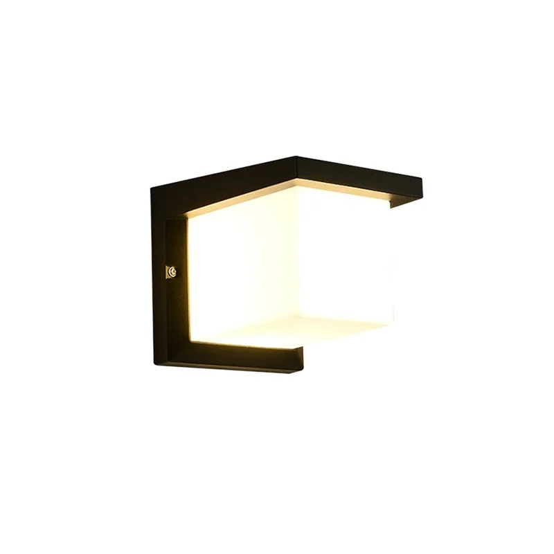 BERTH Contemporary LED Outdoor Wall Lamps Electric Simplicity Waterproof Balcony Hallway Courtyard Villa Gate Hotel