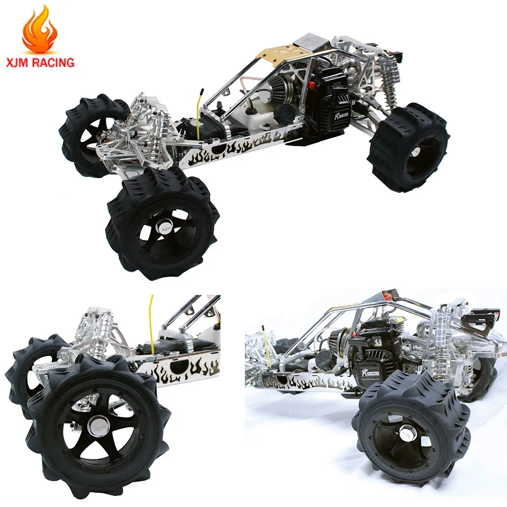 Same Rear Front Sand Paddle Wheel Tire Skin 195*90mm dla 1/5 Hpi Rofun Rovan Km Baja 5b 5t 5sc Kraton 8s Losi DBXL-E 2.0 Rc Part