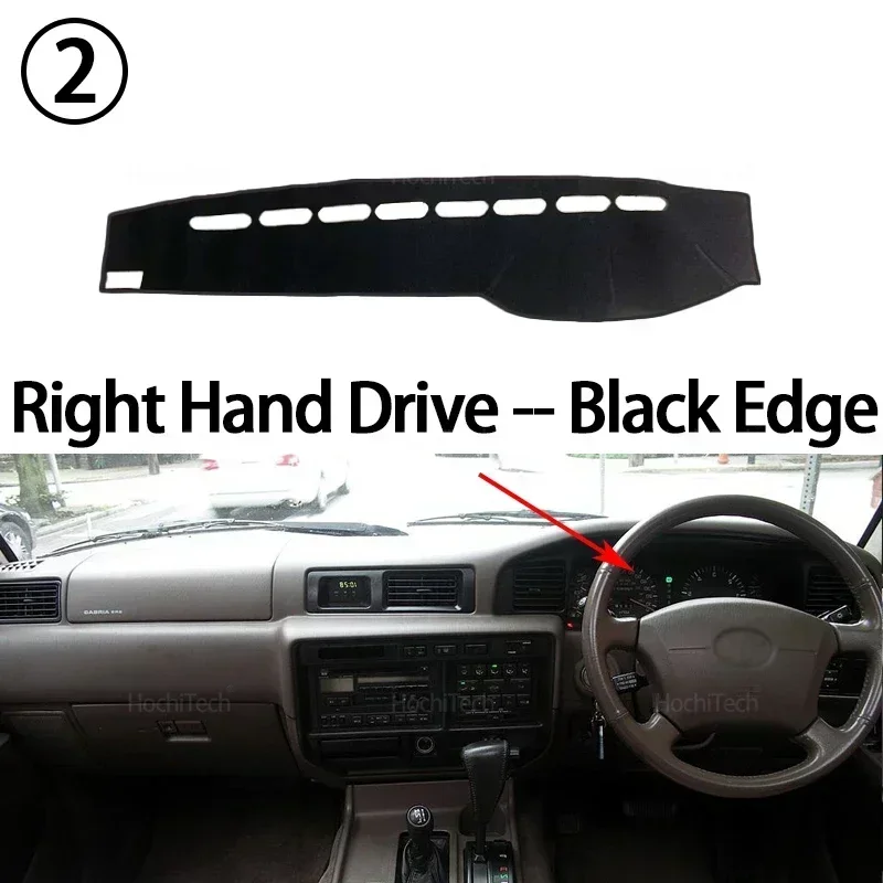 Für Toyota Land Cruiser J80 LC80 Lexus LX450 1990-1997 Dashboard Abdeckung Dash Board Matte Teppich Pad Schatten cape Decke Zubehör – Detail 8