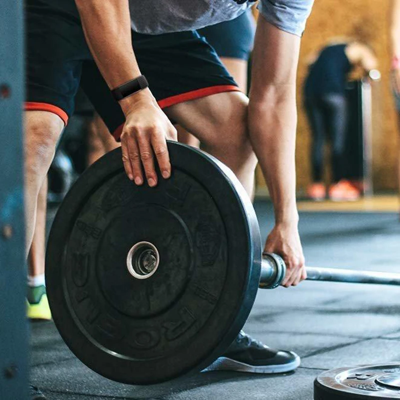 Compatible with Fitbit Charge 3/4 Silicone Replacement Band Black/Silver (L)