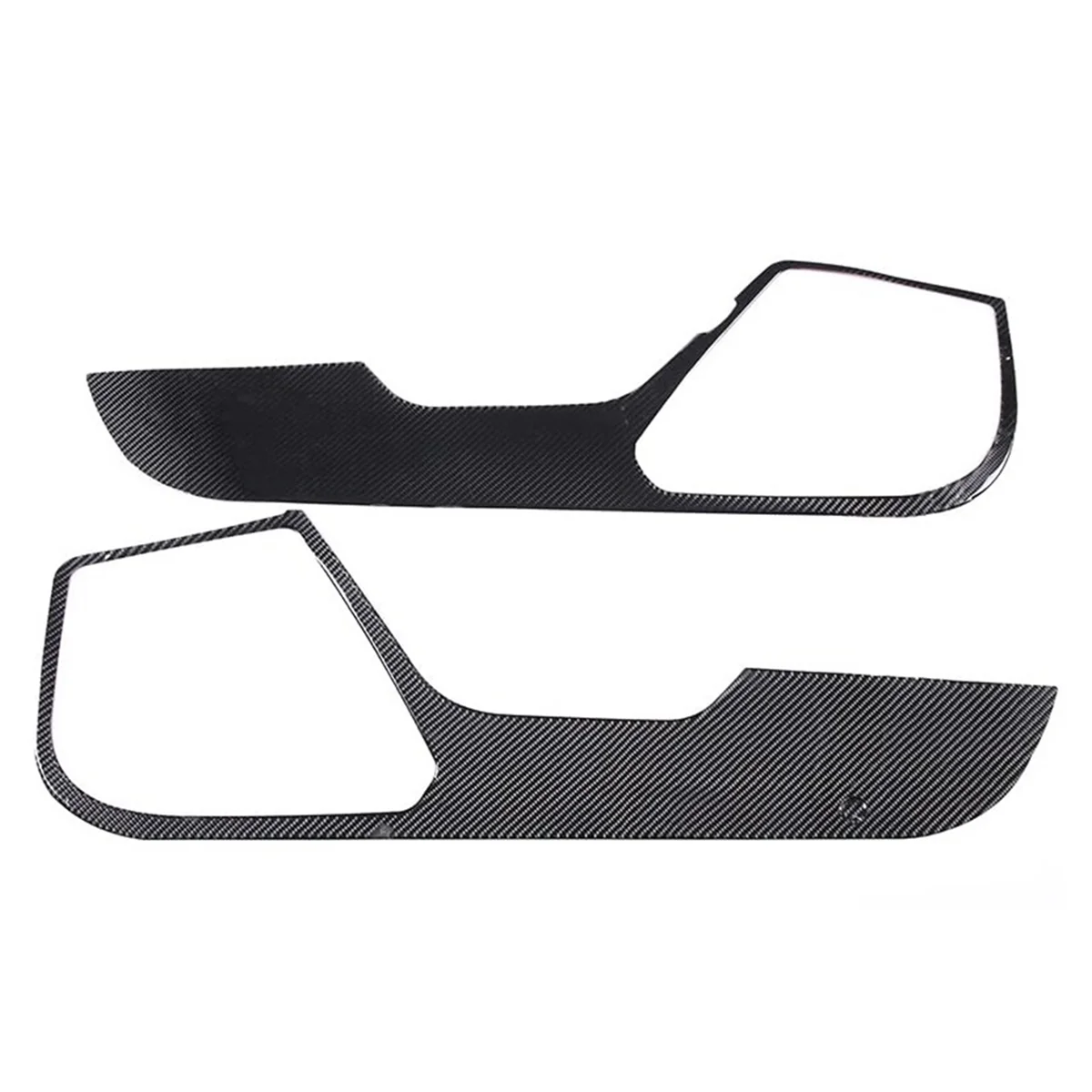 

For Corvette C7 2014-2019 Car Door Anti Kick Mat Sticker Trim Parts