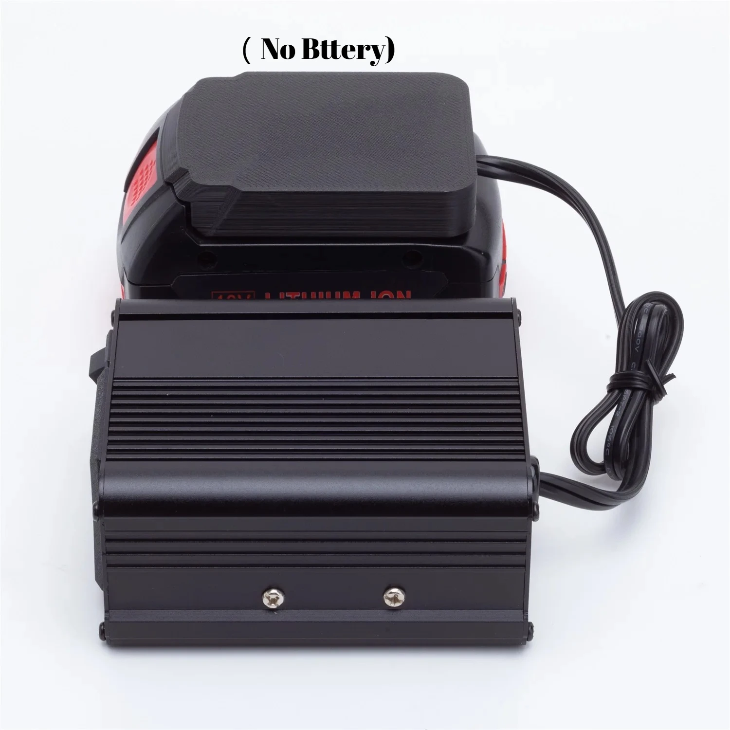200W Cordless Inverter AC w/USB Portable Power Station for Bosch 18V Battery To AC 110-240V(No Bttery)