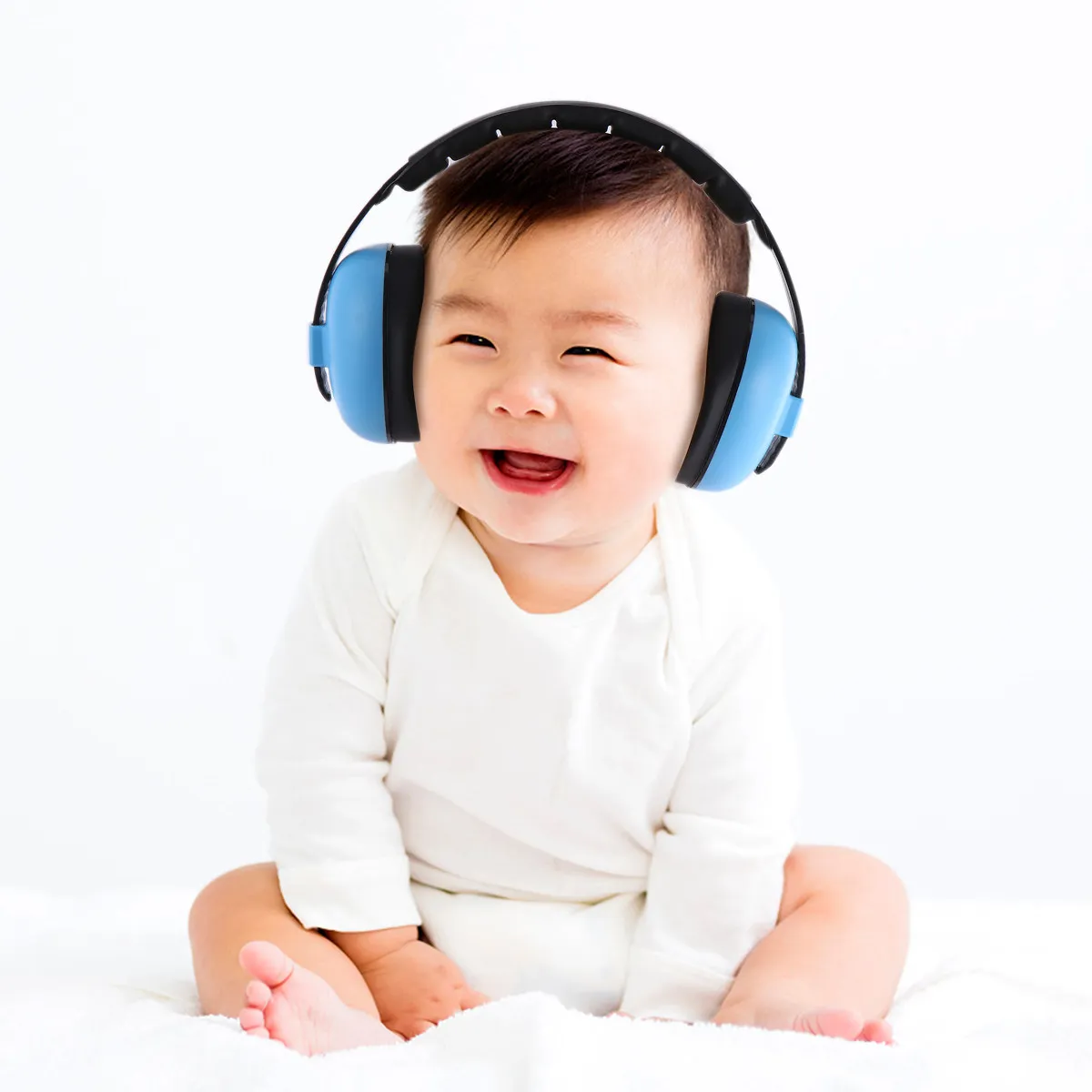 

Ear Protective Muffs Kids Earmuffs Noise Protection Sound Cancelling over Hearing ABS for Sleeping Isolation