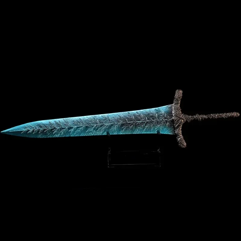 Espada ranni Granting de 30cm, espada de luna oscura, colección de juegos, espadas, modelos de armas, adornos artesanales de Metal, regalos, juguetes para niños