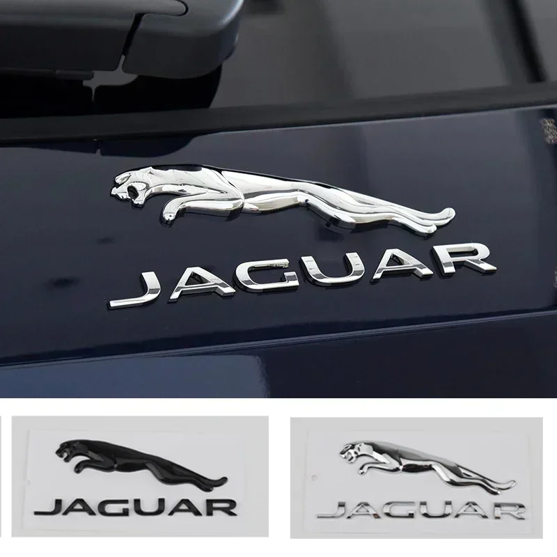 ABS Car Rear Tail Trunk Sticker Decals for Jaguar XF XJ X350 S-Type X260 XE X Type F Pace F-Type E-pace I-pace XJL XEL XFL XJ6