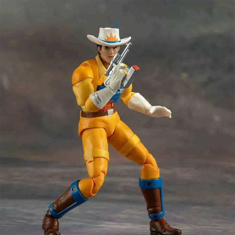 1/12 Saint Dms Figure Sheriff Bravestarr Interstellar Sheriff Bresta Sheriff Action Figure Collection Statue Model Doll Toy Gift