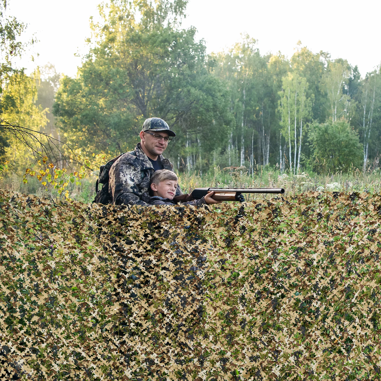 BASSDspatule-Filet de camouflage, maille CamSolomon, degré d'eau pour la chasse, décoration de fête ennemi, pare-soleil, couverture de support d'arbre de tir