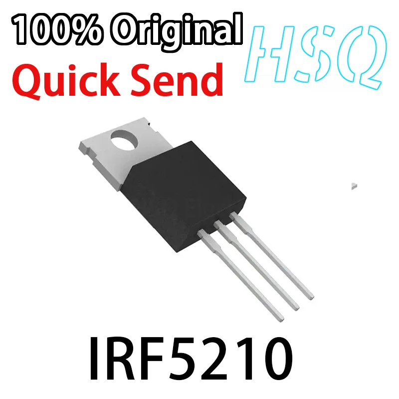 

10PCS New Original IRF5210PBF IRF5210 TO-220 40A/100V MOS FET