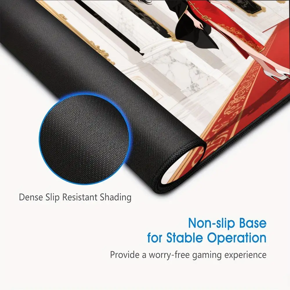 Mouse Pad Desk mat Office bedroom laptop mat Anti-slip laptop Desktop computer mouse mat