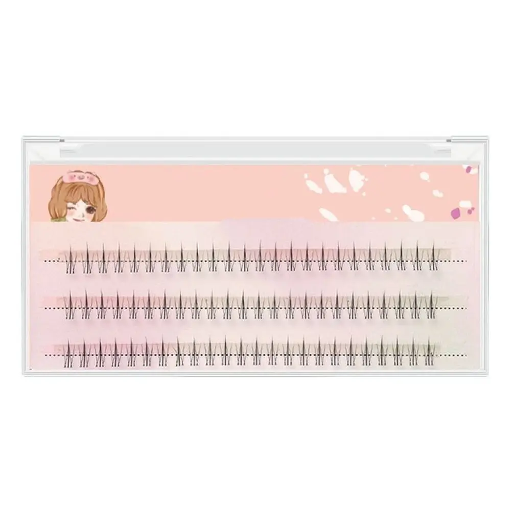 Fashion Natural Air Lower Eyelashes Manga Single Cluster Makeup Tools Large Capacity Beautiful False Eyelashes Novice