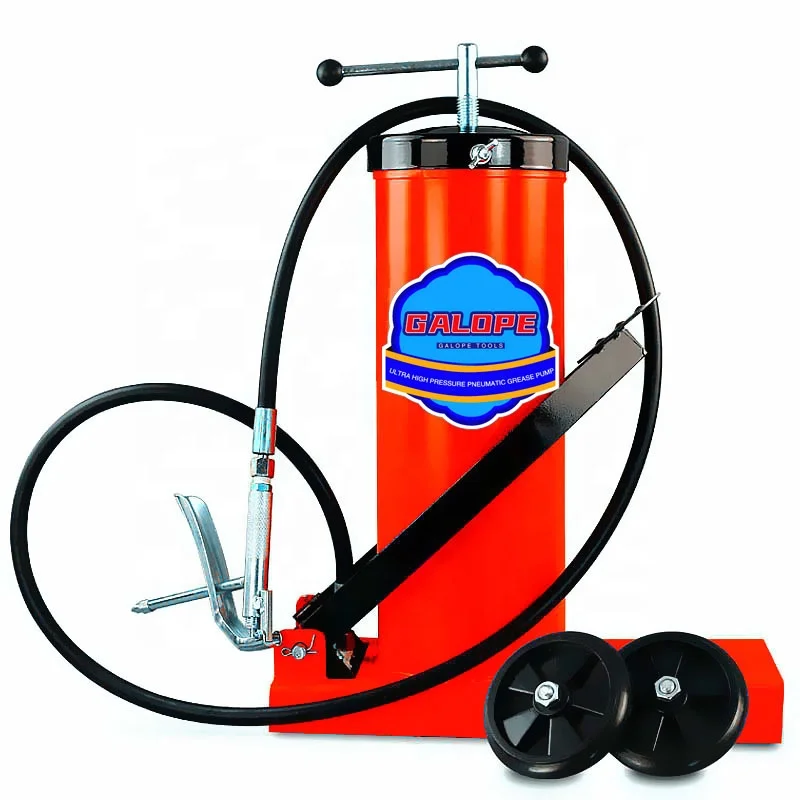 Pneumatic Lubricator Gun High Pressure Pneumatic Grease Pump Portable Air Operated Bucket Grease Pump Automatic grease pump