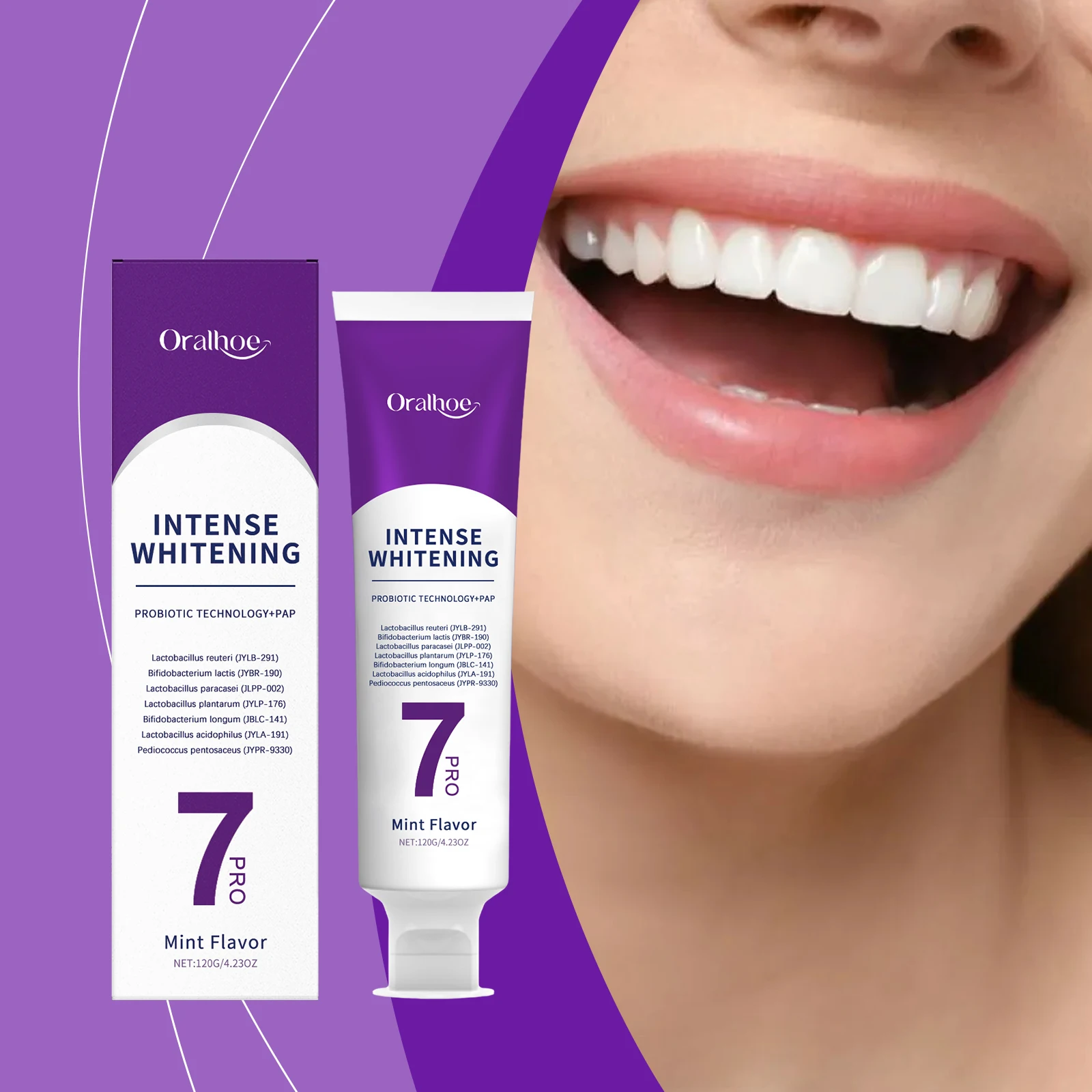 

Deep Cleaning Whitening Toothpaste Teeth Brightening Removing Yellow Teeth Stain Anti Cavities Fresh Breath Tooth Care Product