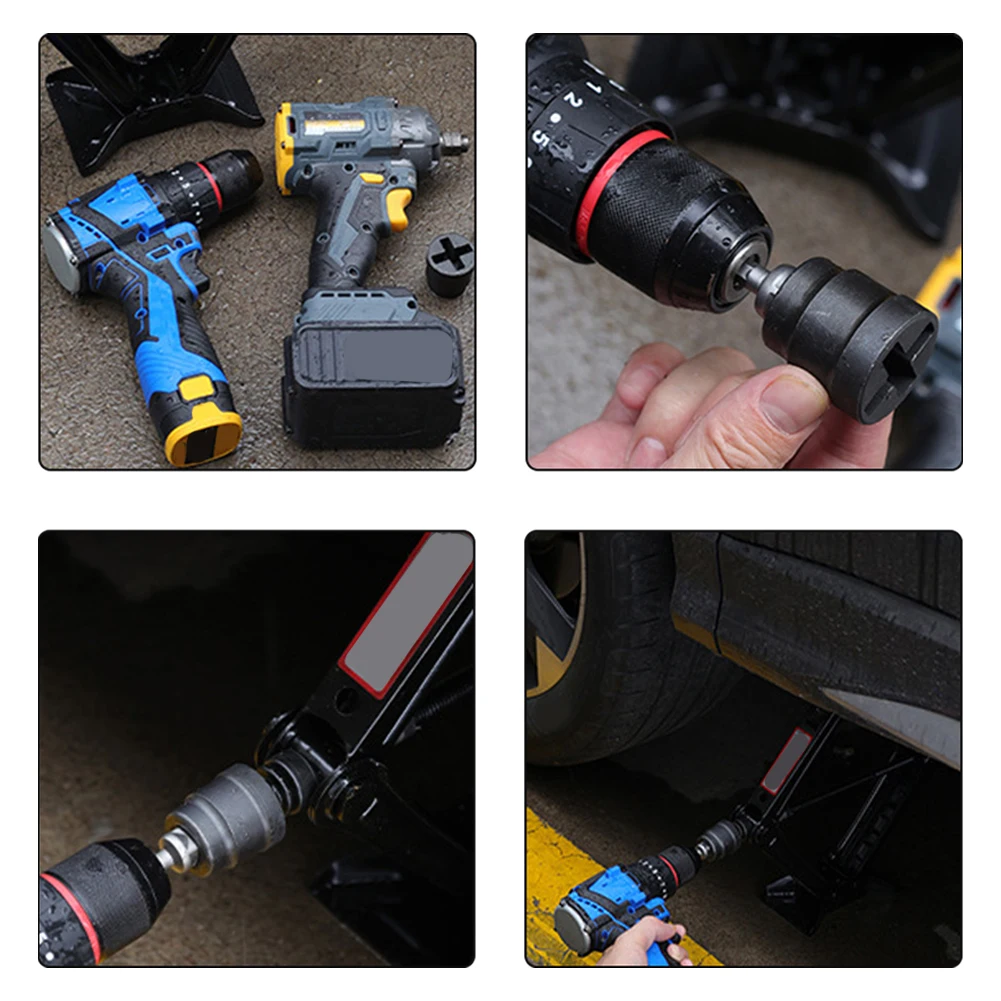 

Fast Electric Wrench Jack Socket Built for Easy Tire Changes with Weather Resistant Coating for Optimal Performance