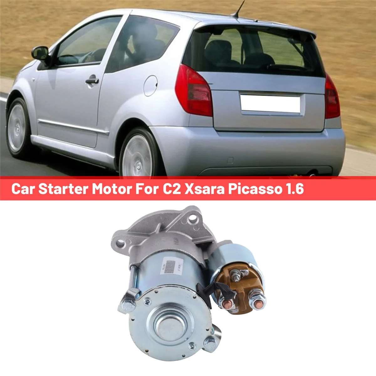 

9648644680 Car Motor for 206 207 307 408 C2 Xsara 1.6 TU5JP4 (NFU)