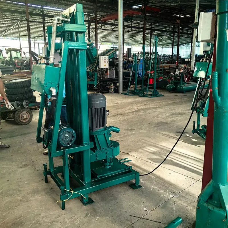 

Portable Small Drilling Rig with Diesel Hydraulic 180m Deep Borehole Water Well Core Machine
