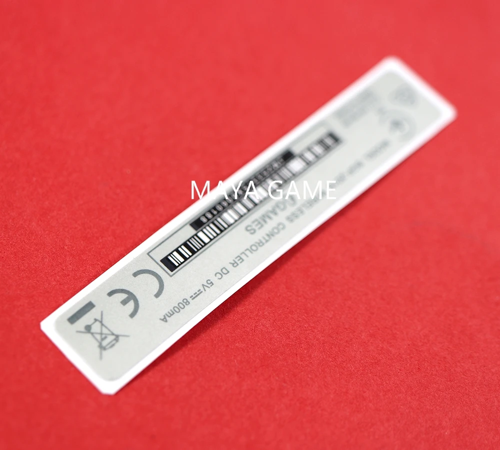 Dành Cho Máy Chơi Game Playstation 4 PS4 Bộ Điều Khiển Nhà Ở Vỏ Mỏng Lưng Mark Thẻ Dán Miếng Dán Nhãn Hải Cẩu OEM 20 Cái/lốc