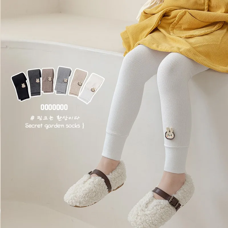 2024 spring new combed cotton anti-pilling nine-point pants for young women