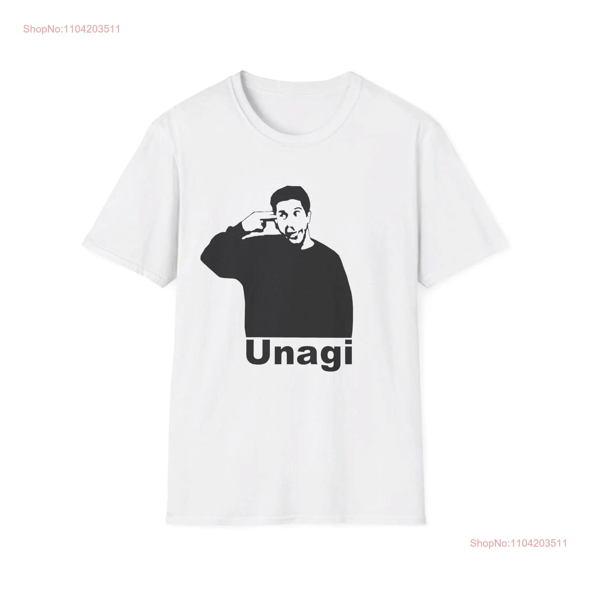 Friends T Shirt Unagi Ross Geller TV long or short sleeves