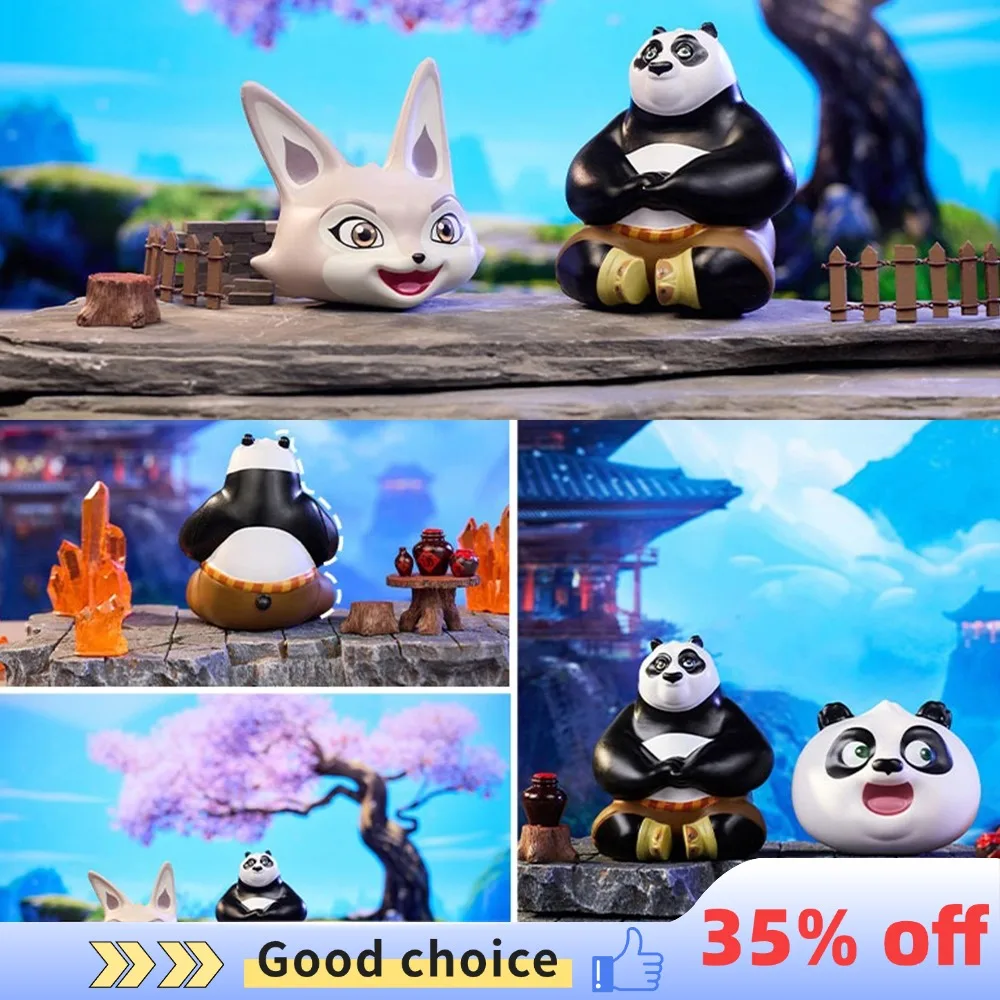 Masdi squeeze brinquedo kung fu pandabao zhen na moda dos desenhos animados kawii presente plutônio lento rebote brinquedos bonito boneca presentes de descompressão