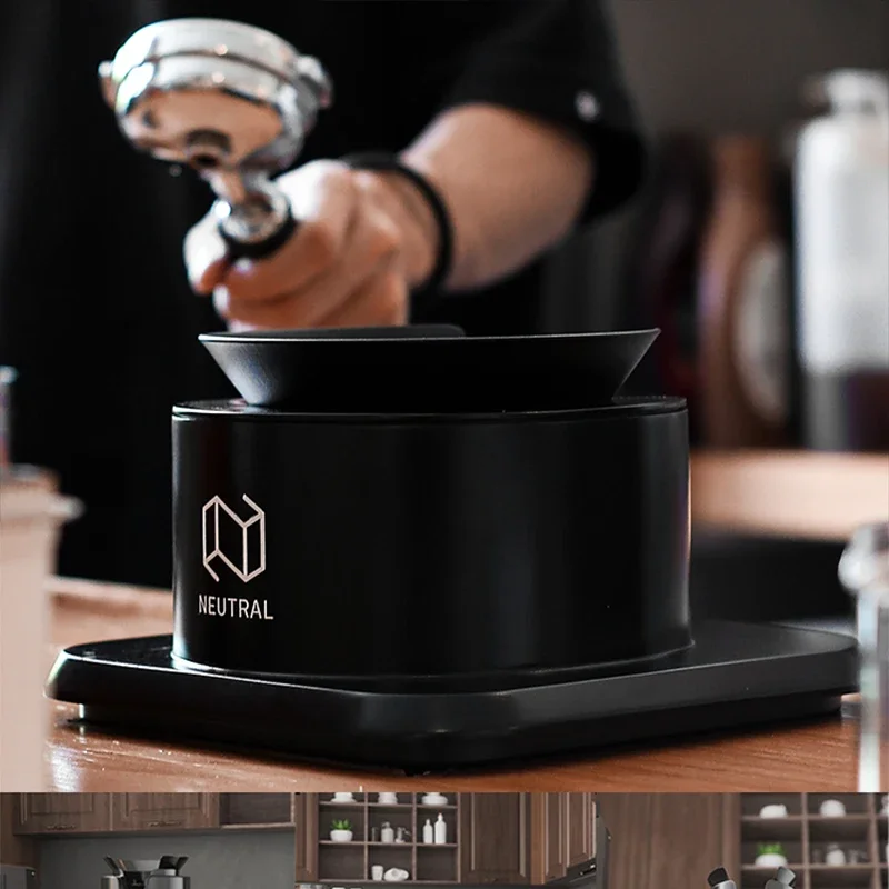 Limpiador automático para portafiltro de café, limpiador portafiltro eléctrico de 58MM para diferentes portafiltros, herramientas de café Barista NS300