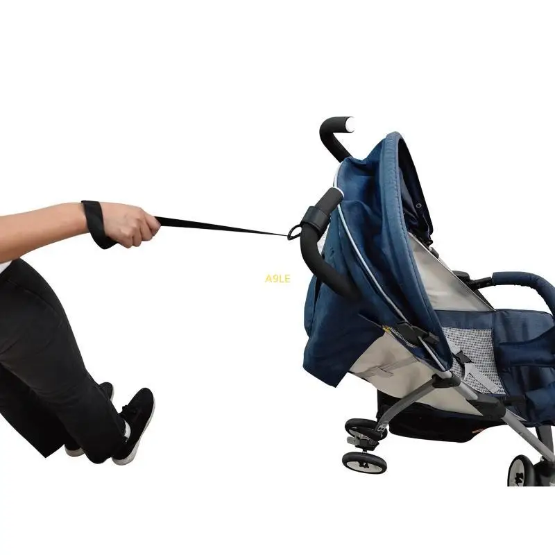 Baby Stroller Safety Wrist Strap Belt Hand Control Anti-Skid Leash Universal Stroller Accessories Sturdy Bumper Bar Hook