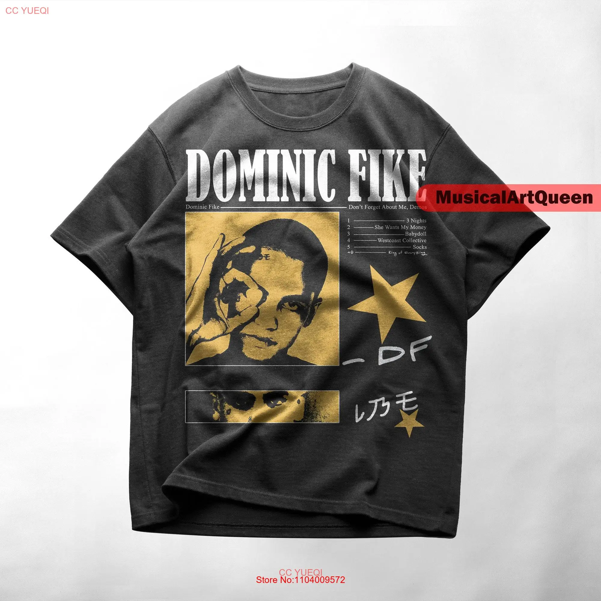 Dominic Fike T Shirt Dont forget about me merch long or short sleeves