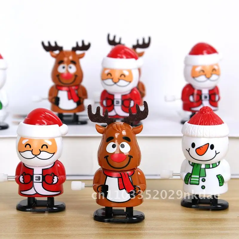

Chain Coil Toy Christmas Small Gift Santa Claus Snowman Christmas Children's Toys