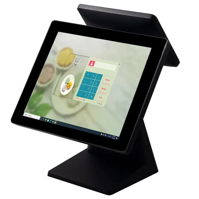 

Hot Sale HDD-280A 15 Inch Capacitive Touch Screen POS system Android/Win for sale with customer display