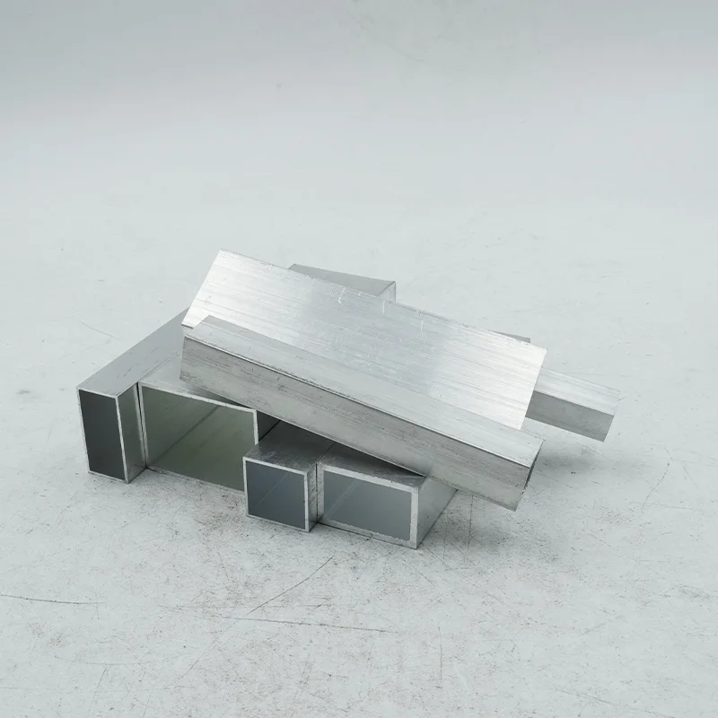 Rectangular 6063 Aluminum Square Tube Aluminum Pipe Length 100mm 800mm
