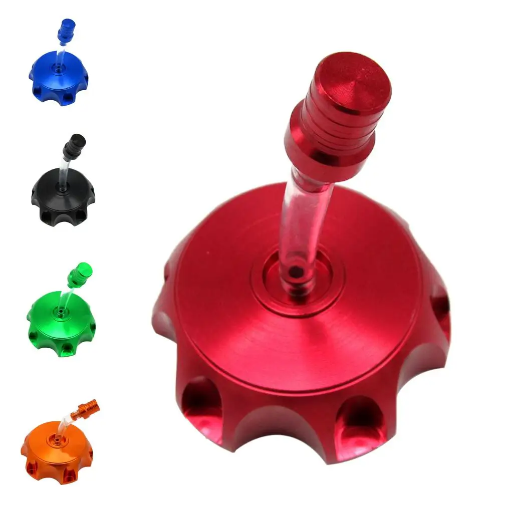 

CNC Aluminum Gas Fuel Tank Cap Breather Vent ATV Dirt 140CC 150CC 160CC