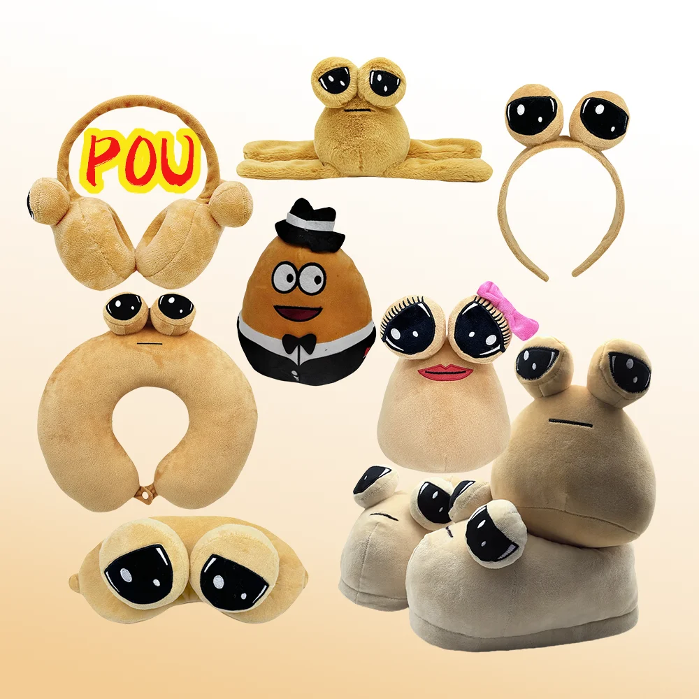 

23 Styles Alien Pou Plush Toys Cartoon Alien Doll Kawaii Stuffed Animal Dolls Plushie Stuffed Animal Pou Toy Birthday Gifts