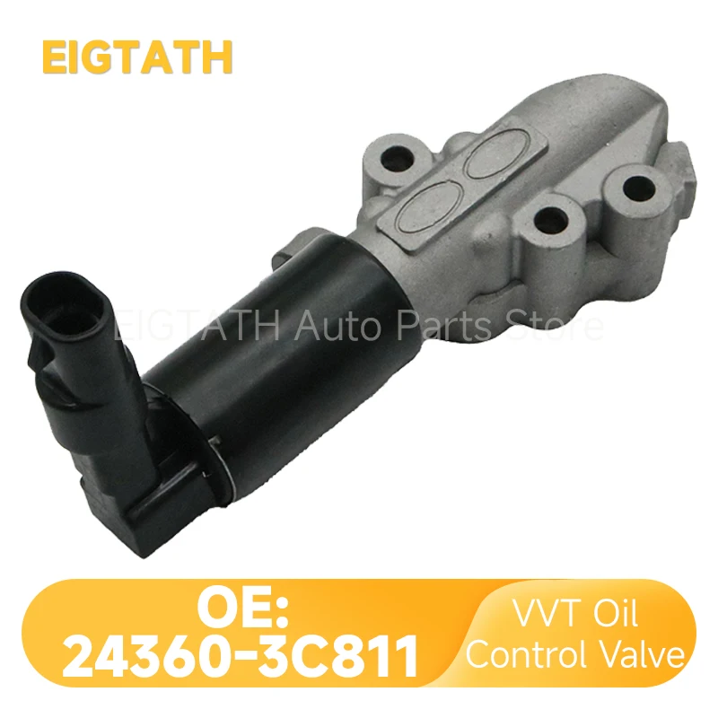 

24360-3C811 Engine VVT Oil Control Valve For Hyundai Genesis BH Grandeur TG Azera Kia Mohave HM Borrego Accessories 243603C811