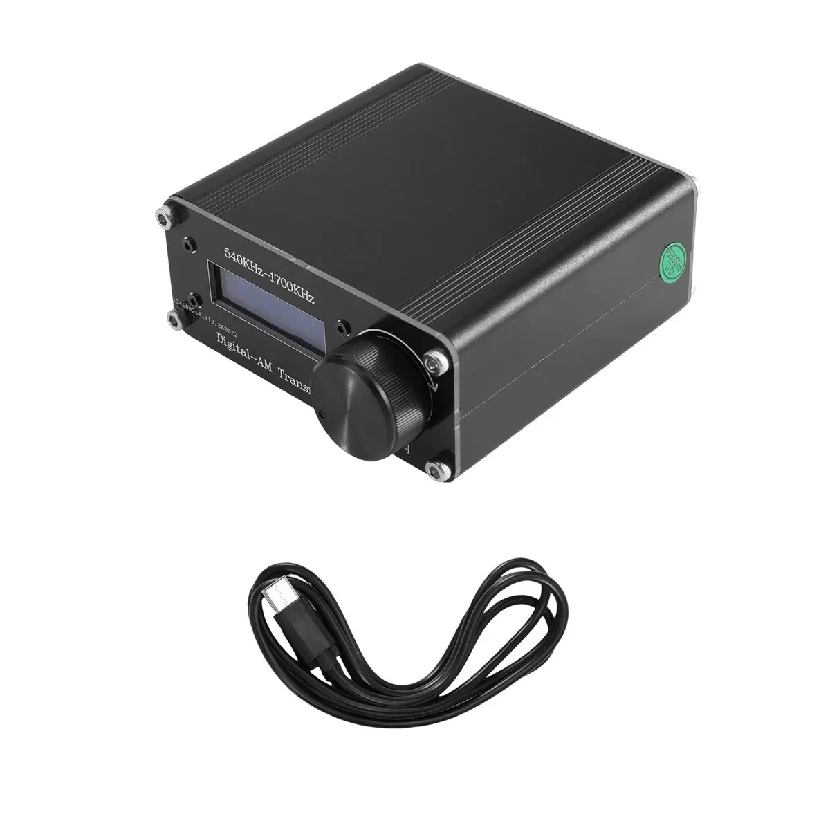 540KHZ-1700 KHZ Digital AM Transmitter AM Signal Generator MC1496 Balanced PLL Frequency Dual Signal Output