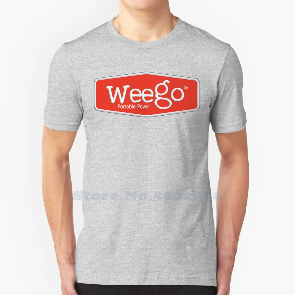 Weego Logo High-quality T Shirts Fashion T-shirt New 100% Cotton Large Size Tee