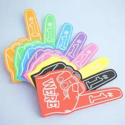 

8pcs Finger Cheer Props Party Favors Football Game Noise Makers Sports Events Team Spirit Youth Cheering Festival Concerts Bulk