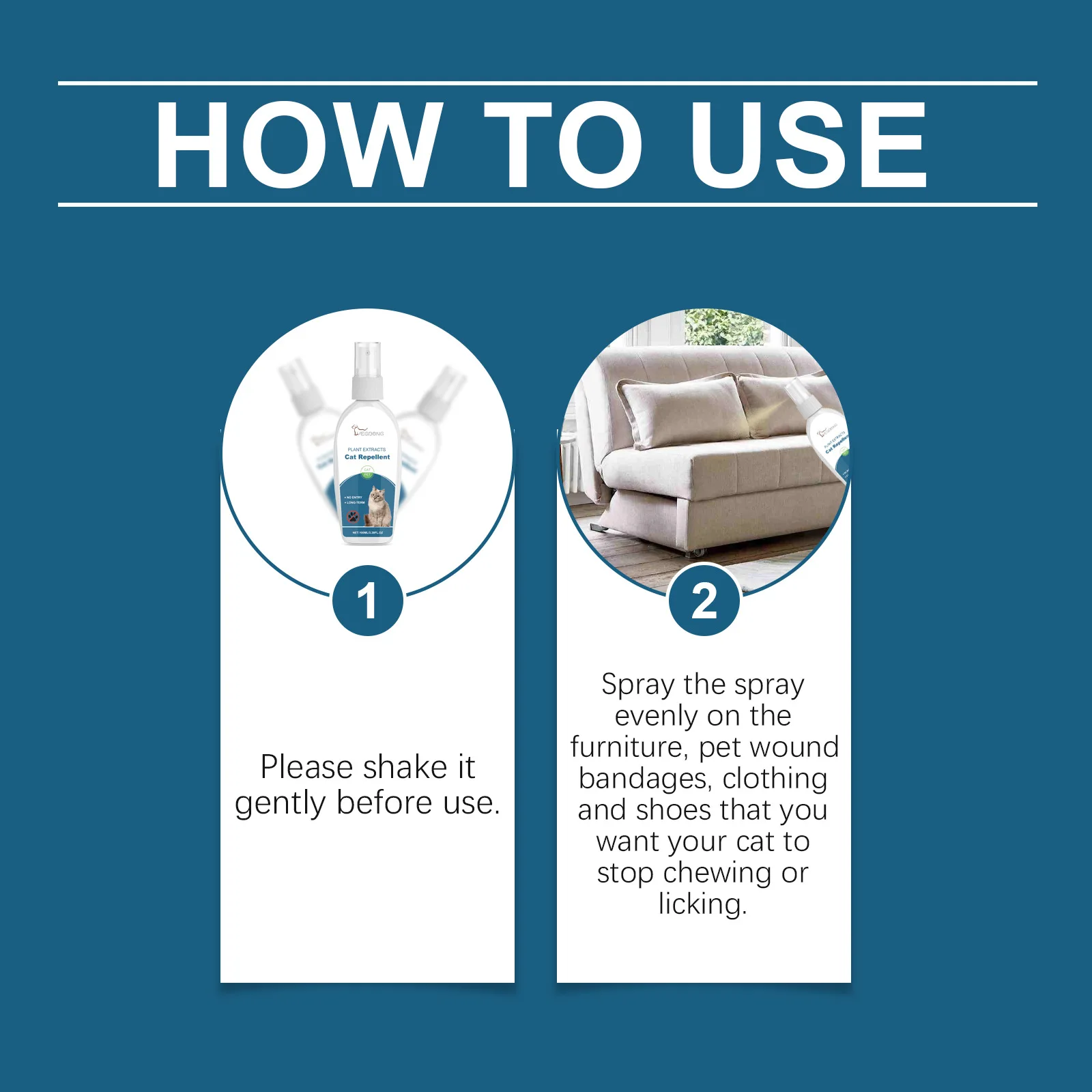100 مللي رذاذ طارد للقطط يمنع المضغ والعض منطقة محدودة السلوك مصحح التدريب حامي الحيوانات الأليفة وقف الخدش رذاذ #6