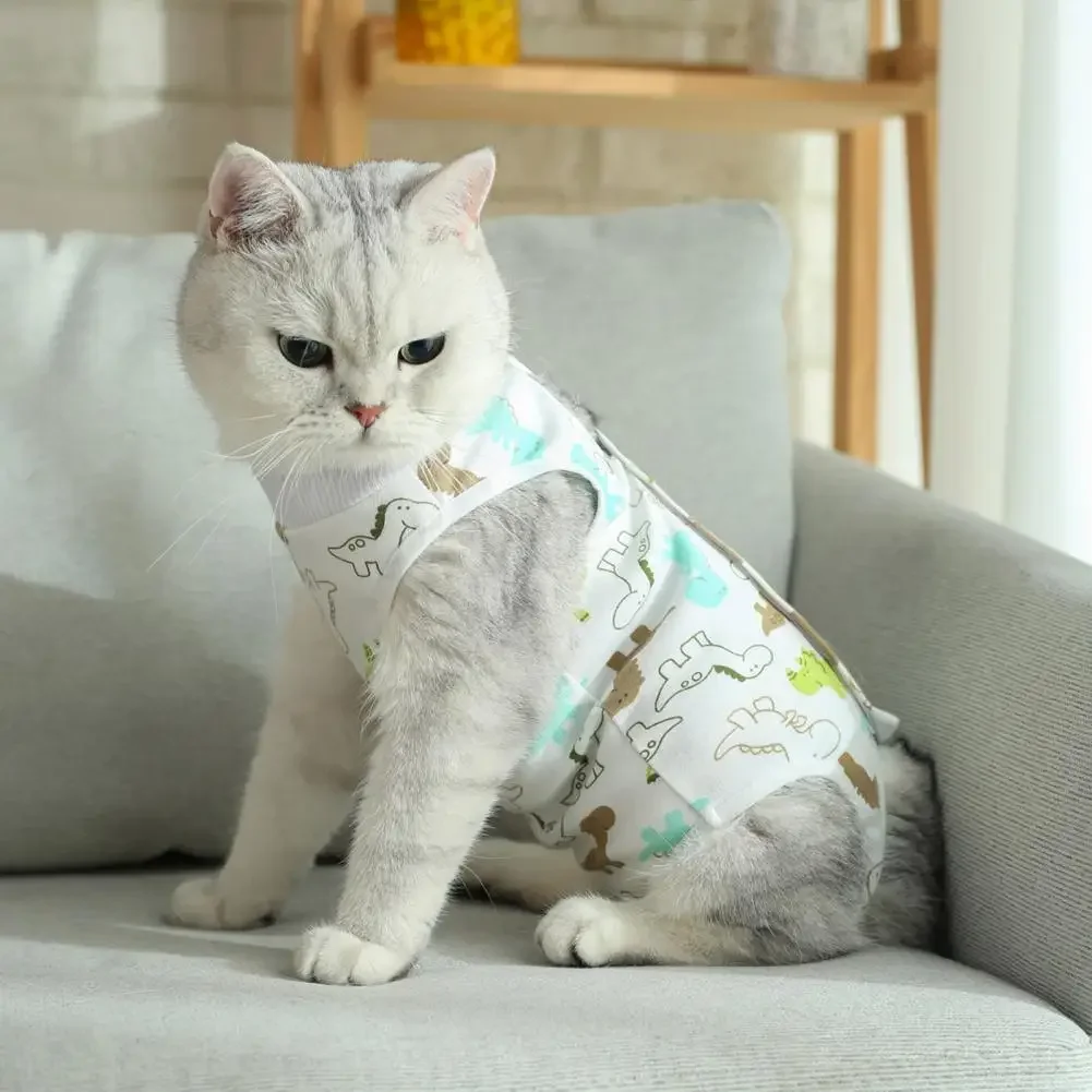 Pet Surgery Recovery Suit  Comfortable   Pet Postpartum Clothes Professional Pet Cat Surgery Shirt