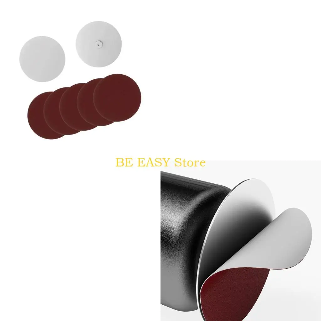 E28F MultiPurpose 400Grit Grinding Pad For Delicate Tool Maintenance And Surfaces Polishing Adhesive Remover Grinding Discs