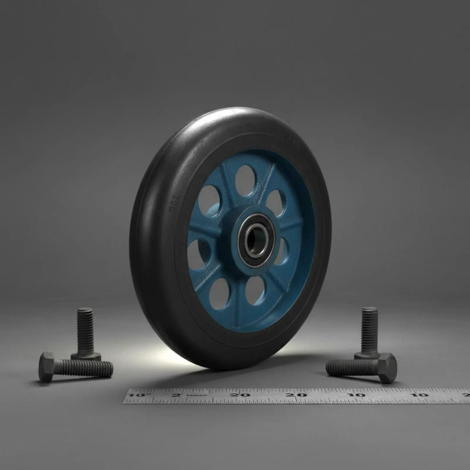 Hand Hand Trolley Replacement Wheel Effortless Rolling Professional Hardware